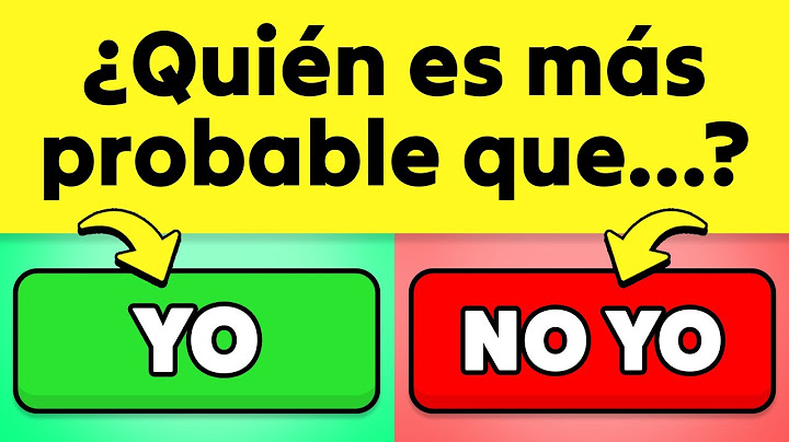 ¿Quién Es Más Probable Que...? 😳👯 50 Preguntas Generales
