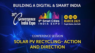 Conference Session on Solar PV Recycling  Action and Direction