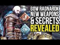God Of War Ragnarok Trailer Breakdown - New Weapons, Secrets & More! (God Of War Ragnarok Breakdown)