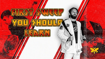 First Jiu Jitsu Sweep You Should Learn || Flower Sweep by Adam Wardziński
