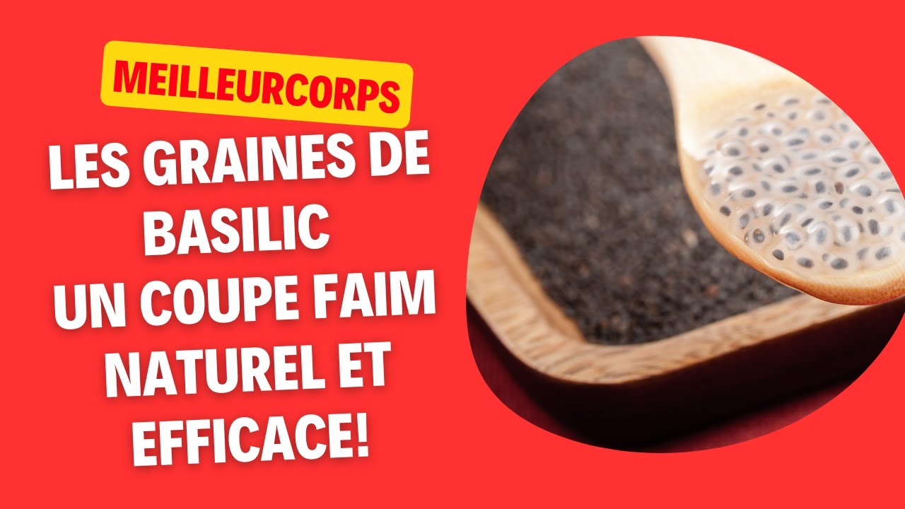 LES GRAINES DE BASILIC UN COUPE FAIM NATUREL ET EFFICACE! YouTube — free download
