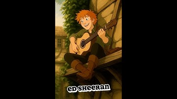 If Celebrities Were Disney Characters 👑✨ #shorts #livingcartoon Part 3