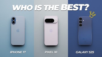 iPhone 17 vs Pixel 10 vs Galaxy S25: Niet wat je zou verwachten!