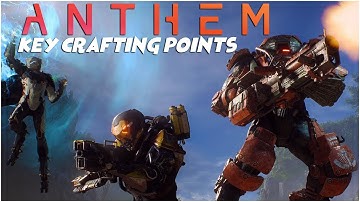 HOW THE CRAFTING SYSTEM WORKS AND HOW TO UNLOCK THE ABILITY TO CRAFT IN ANTHEM!!