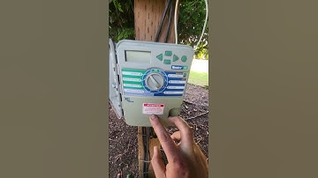 Yeah, we have a rain sensor