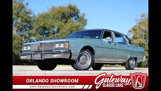 Athlete Statistics 1982 Oldsmobile 98 Regency For Sale at Gateway Classic Cars of Orlando Stock#2902