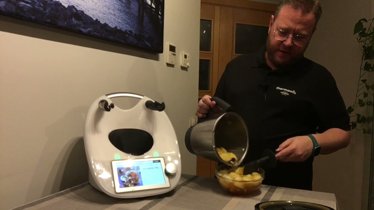 Compota de Manzanas y Peras con Thermomix y José Ángel