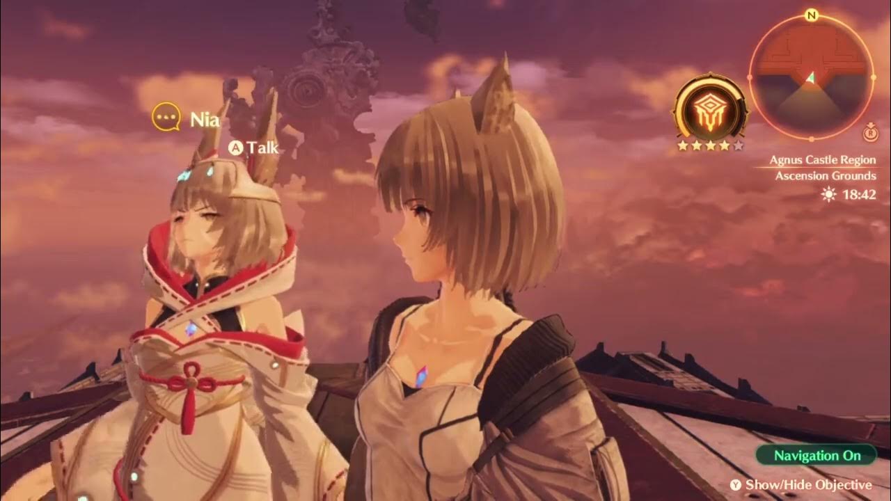 Mio & Nia are just chilling Xenoblade Chronicles 3 YouTube