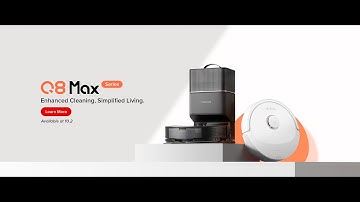 Roborock Q8 Max+ - Enhanced Cleaning, Simplified Living.