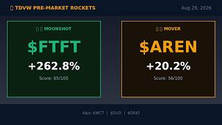 5 Pre-Market Rockets Exploding Today | $FTFT +262% Moonshot Alert