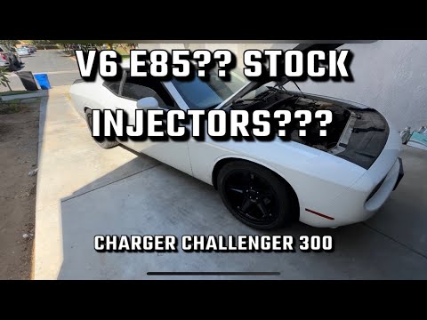Dodge Charger V6 Challenger 300 e85 Tune with stock injectors?? Can you