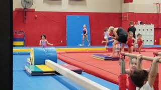 07-07-20 Toddler Gymnastics at Win Kids, Flower Mound, TX