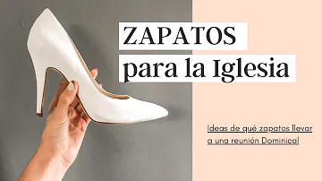 ¿Puedo llevar zapatillas a la iglesia?