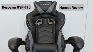Respawn RSP-110 Gaming Chair Review (An Honest Review) by Unconventional Thinker 41,524 views 4 years ago 11 minutes, 54 seconds