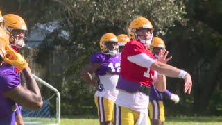 LSU, Wisconsin ready clash in the Reliaquest Bowl