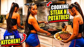 🔥Treazurethetopic😍 Cooking🥩 With Curvy🍑 IG Model | LIVE 1/9/2024