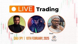 Live trading session | CADJPY | 1:5 RRR