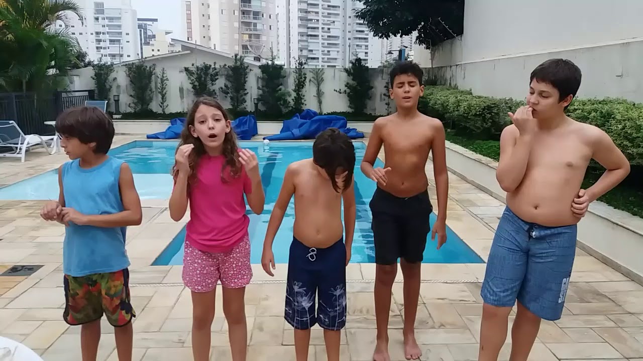 Desafio Na Piscina 01 Youtube