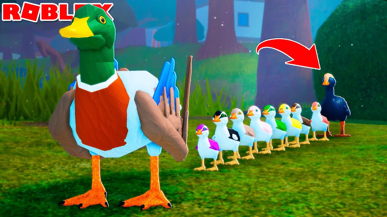 VIDA DE PATINHO Calvo! O PATINHO FEIO E A MAMÃE PATO! | ROBLOX Feather Family