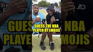 Guessing the NBA player by EMOJIS 🤓 #shorts