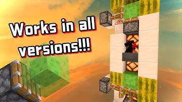 SUPER FAST Slime Block Minecart Elevator Tutorial | Minecraft Redstone Elevator Tutorial