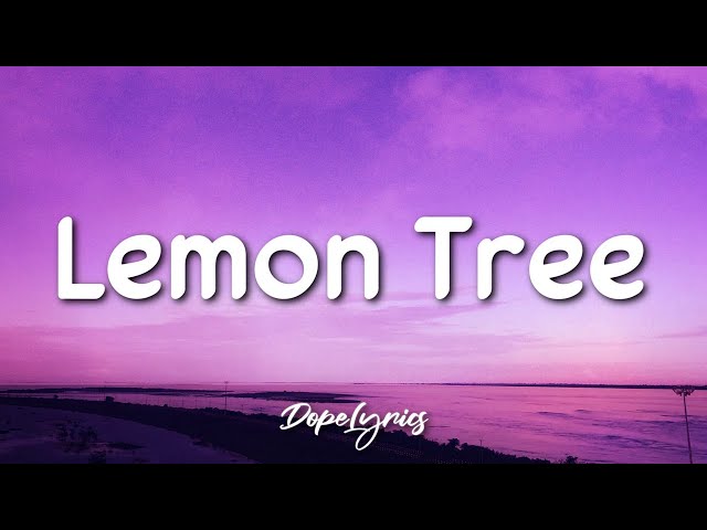 Fools Garden - Yellow Lemon Tree