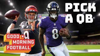 Lamar or Burrow: Better Week 7 Matchup | Good Morning Football