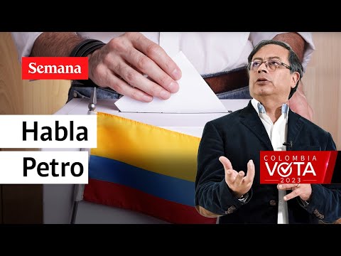 Petro le habla al país luego de la jornada electoral