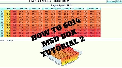 D&E PERFORMANCE MSD LS 6014 BOX TUTORIAL#2