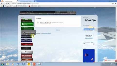 Como colocar menus personalizados em seu blog