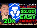 Cryptocoms cro coin can 20x and reach 200 if this happens now