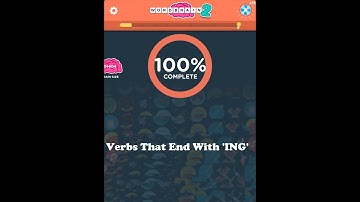 Wordbrain 2 verbs That End With 