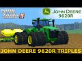 Farming Simulator 15 JOHN DEERE 9620R TRIPLES