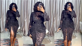 How To Cut And Sew Trendy Ruched Dress With Slit