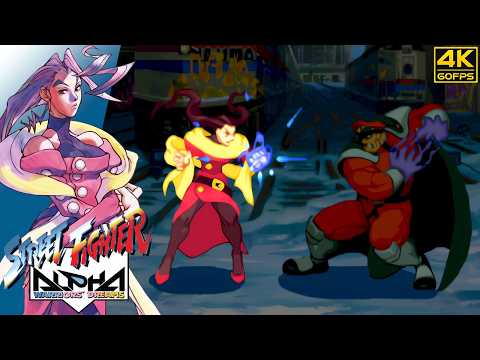 Street Fighter Alpha - Rose (Arcade / 1995) 4K 60FPS