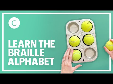 Video: Kaip Išmokti Brailio Rašto Abėcėlės