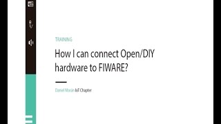 FIWARE SUMMIT'16- How I can connect Open/DIY hardware to FIWARE