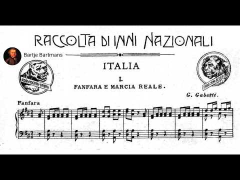 Three Italian National Marches and Anthems (1831-1858)
