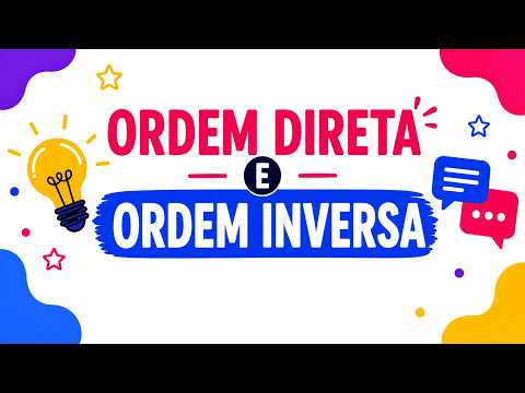 Ordem direta e ordem inversa
