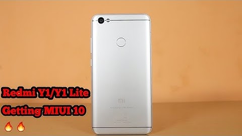 Redmi Y1/Y1 Lite (Redmi 5A/5A Prime) Getting MIUI 10 Update.