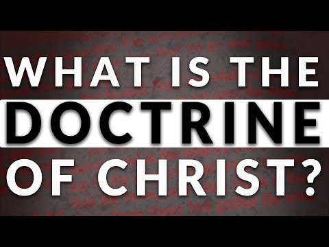 What Is The Doctrine Of Christ? w/ David Carrico S1:EP1