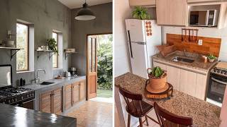 +30 Ideas de Cocinas en Espacios Ultra Micro Pequeños y Funcionales llenos de Estilo | Sin Obra 2026