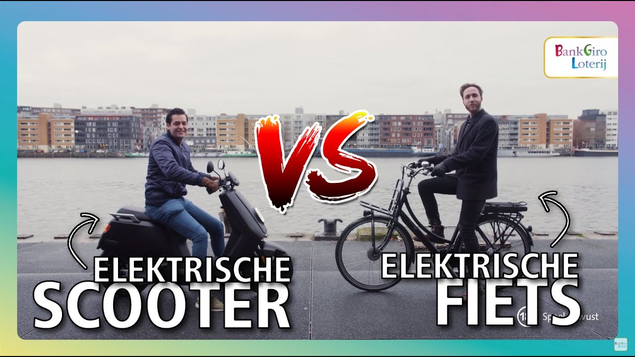 Elektrische FIETS versus elektrische SCOOTER | PrijzenPanel #7 - YouTube