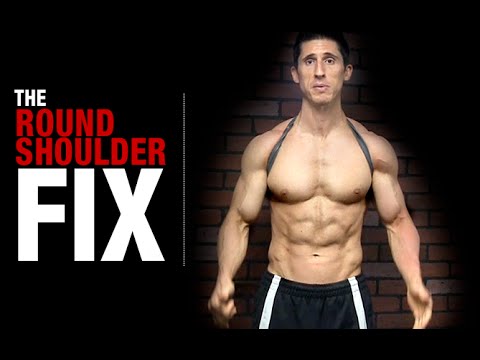 How to Fix Your Posture (NO MORE ROUNDED SHOULDERS!)