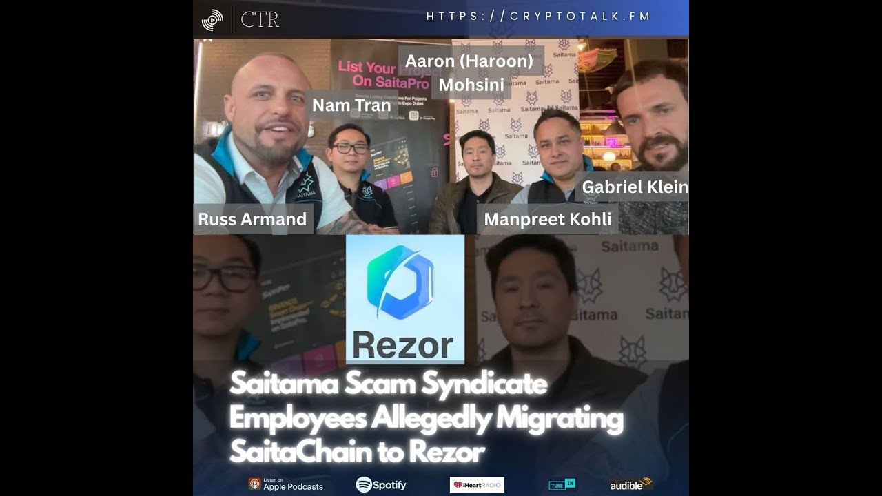 #Saitama Scam Syndicate Employees Allegedly Migrating #SaitaChain to #Rezor (OOC)