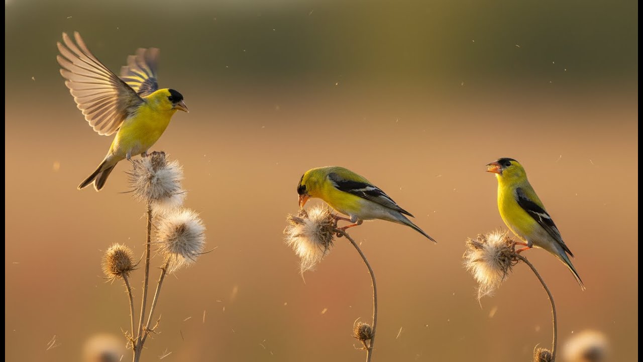 100 умиротворяющих птичьих песен из Северной Америки | Редкие мгновения чистой природы