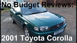 No Budget Reviews: 2001 Toyota Corolla 1.4 GS 3dr (E110) - Lloyd Vehicle Consulting