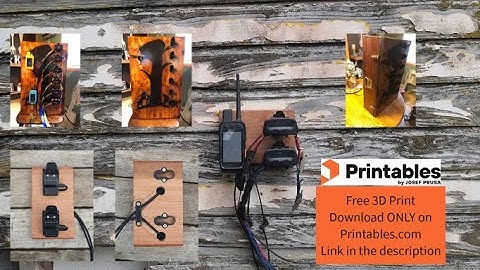 Garmin Alpha 200i / 100 + Collar T5 / TT15 Custom Charging Station - Free 3D Printable Download