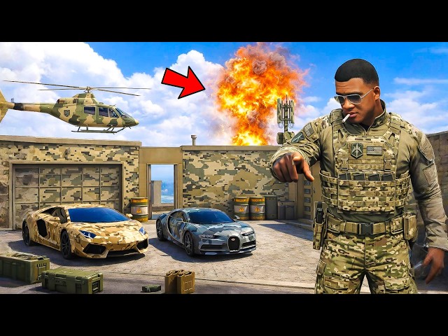 Franklin Became Military COLONEL 😱 Controls Full Army in GTA 5 Telugu | Dhanu Dino