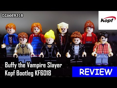 Lego Buffy the Vampire Slayer Kopf Bootleg KF6018 Review 4K